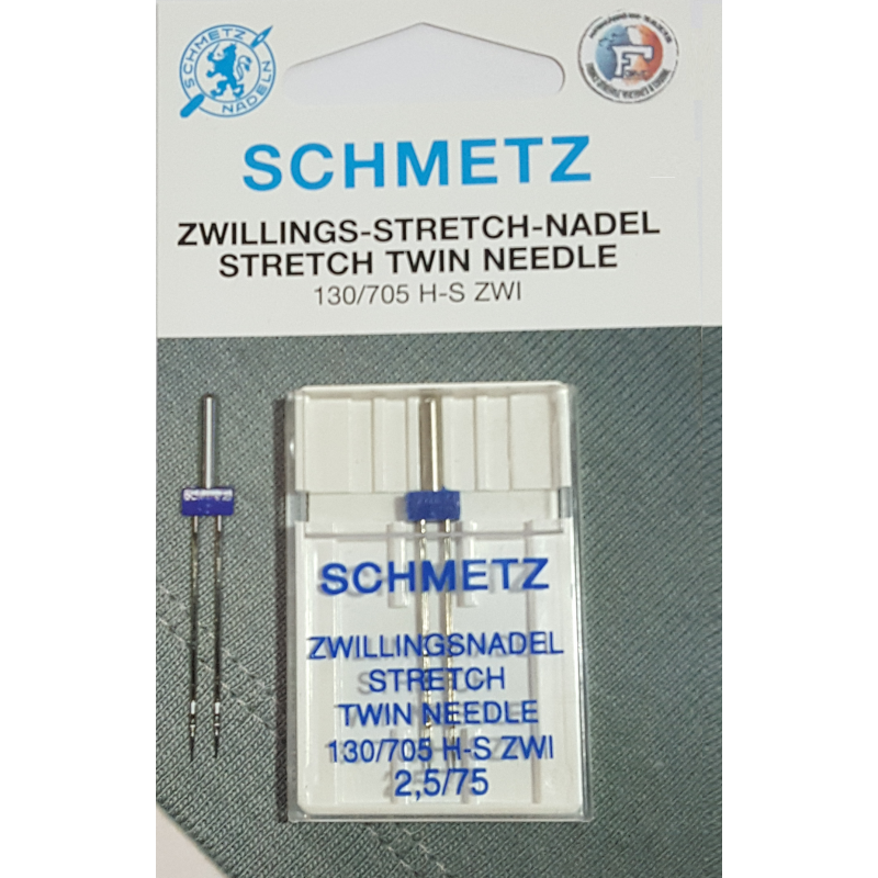 Aiguille machine à coudre SCHMETZ Double 2 mm