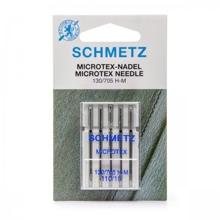 SCHMETZ AIGUILLES POUR SOIE & MICROFIBRE 110