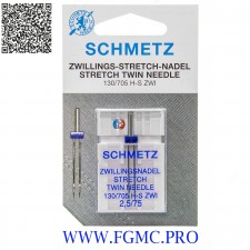 SCHMETZ AIGUILLE BLX1 705H-S ZWI NM75 NE2.5