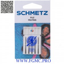 SCHMETZ AIGUILLE BLX5 FELTING 18X38X1 R221G