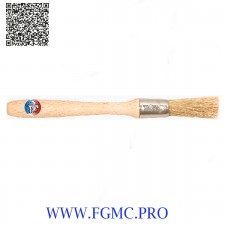 BROSSE EN BOIS DE NICKEL N°10