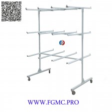 CHARIOT PORTE-SACS 12P