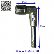 EMBOUT/ RACCORD PORT TUYAU VAPEUR