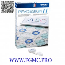 LOGICIEL BROTHER PE-DESIGN 11