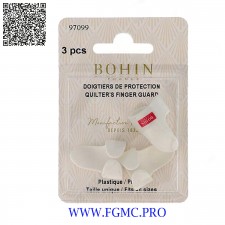 DOIGTIER PLASTIQUE.BLANC BLIS 3