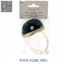 BRACELET PELOTE VERT NOEL