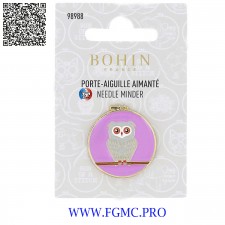 PORTE AIGUILLE AIMANTÉ CHOUETTE