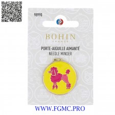 PORTE AIGUILLE AIMANTÉ CANICHE