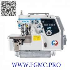 JACK 7C-4-83/323/BK ITA URUS NOUVEAU MODÈLE SURJETEUSE 2 AIGUILLES 4 FILS RETOUR À CHAÎNE