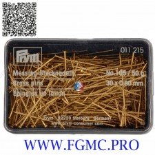 EPINGLE LAITON 0.80x30mmx50gr