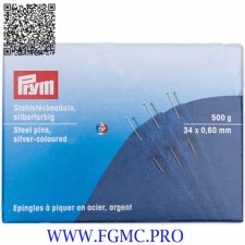 EPINGL N°8 ACIER 0.6x34mmx500g