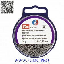 EPINGLE DENTEL 0.53x26mmx15g