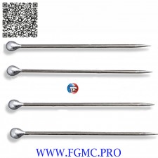 EPINGL TETE ACIER 0.6x26mmx5ML