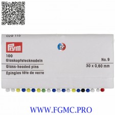 EPINGLE TETE VER. 0.6x30mmX100