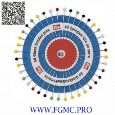 EPINGLE TETE VER. N°9 0.6x30mm