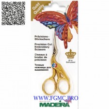 CISEAUX BRODERIE CIGOGNE OR