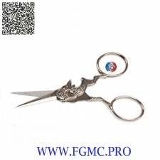 CISEAUX BRODER 10 LAPIN NICKEL