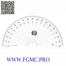 RAPPORTEUR 1/2 CIRCULAIRE 30cm