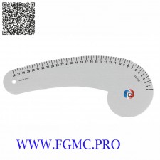 REGLE COURBEE 32CM ALUMINIUM