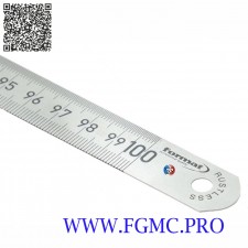 REGLE FORMAT ACIER 100cm/1m