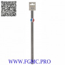 REGLET METAL 30cm S/SUSP X1
