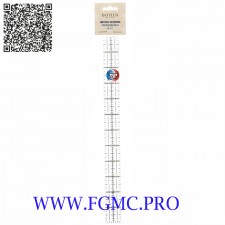 MINI REGLE 12\" x 1\"