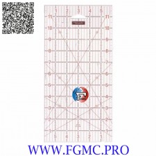 REGLE ACRYLIQUE 6X12\'
