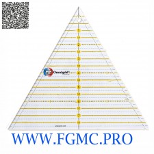 REGLE TRIANGLE OMNIGRID 8 inch