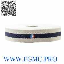 SANGLE COTON 30MM BICOLOR x15M