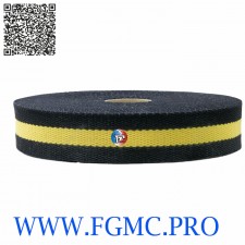 SANGLE COTON 30MM BICOLOR x15M