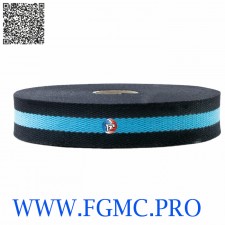 SANGLE COTON 30MM BICOLOR x15M