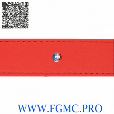 SANGLE SIMILI 30MM LARGE x6M ROUGE