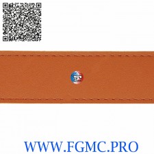 SANGLE SIMILI 30MM LARGE x6M MARRON