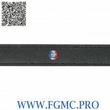 SANGLE SIMILI 15MM LARGE x6M NOIR