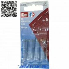 AIGUILLE COUDRE LONG N°9 0.6x33mmx20