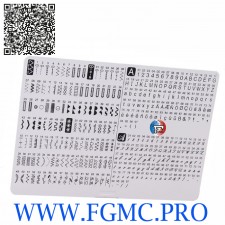 PLAQUE DE POINTS COUTURE