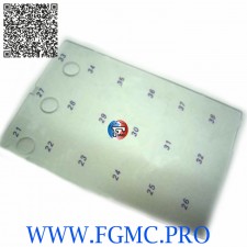PLAQUE PTS FACADE VIRTUOZA 150