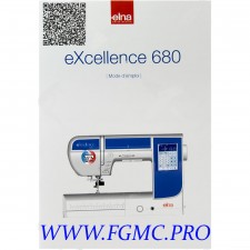 LIVRE INSTRUCTION ELNA 680 FR