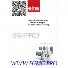 NOTICE ELNA 664 PRO FR