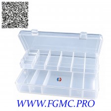 BOITE PLASTIQUE.(PM) DOUBLE ETAGE