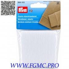 BORDURE-CEINTURE ELASTIQUE BLANC