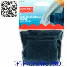 POIGNET ELASTIQUE BLEU MARINE x2